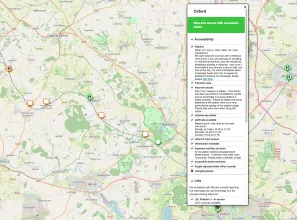 Interactive map of accessibility status and features of National Rail stations
