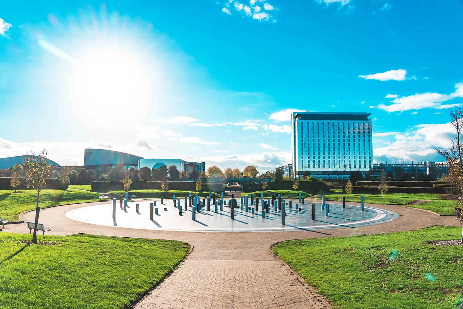 A park in Milton Keynes