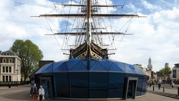 The Cutty Sark ship in Greenwich
