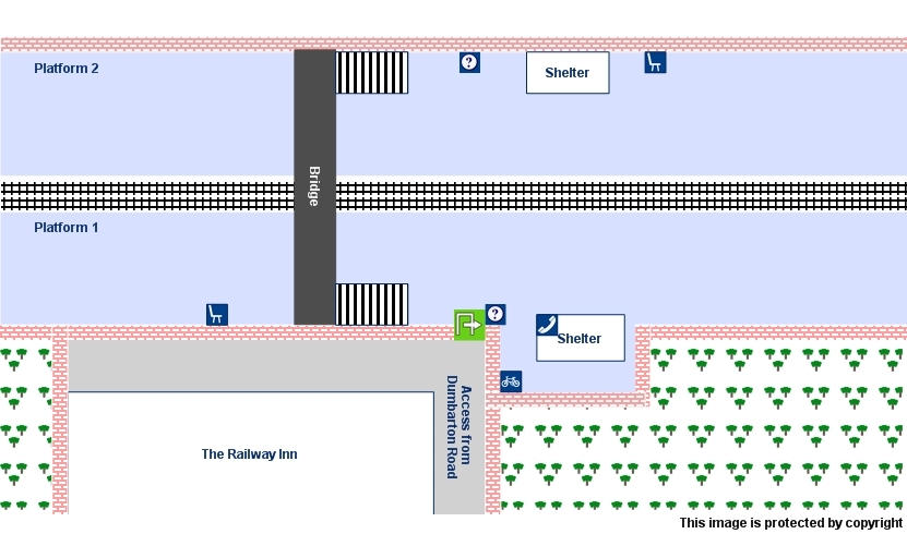 Bowling Station Map 